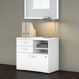 Latitude Run® Ringold Studio C 3-Drawer Lateral Filing Cabinet Wood in White | 26 H x 30 W x 17 D in | Wayfair 3C4848BFB340418E91E49D02F6CCB1D0