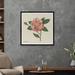 TK Home Wild Rose - Picture Frame Print Paper | 42 H x 42 W x 1.5 D in | Wayfair CM110-40x40-B