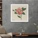 TK Home Wild Rose - Picture Frame Print Paper | 42 H x 42 W x 1.5 D in | Wayfair CM110-40x40-w