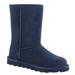 BEARPAW Elle Short Wide Calf - Womens 8 Navy Boot W