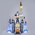 Kit d'éclairage LED pour château de princesse Cendrillon compatible avec l'ensemble d'éclairage