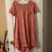 Lularoe Dresses | Lu La Roe Dress | Color: Red/White | Size: S