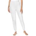 Plus Size Women's Thermal Pant by Comfort Choice in White (Size 3X) Long Underwear Bottoms