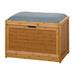 Red Barrel Studio® 4 Pair Shoe Storage Bench Fabric/Bamboo in Brown/Gray | 18.9 H x 24.8 W x 11.6 D in | Wayfair AADB9B25B3A8465886B5414801936B31