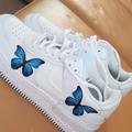 Nike Shoes | Airshadow X-Blue Butterflies | Color: White | Size: 8.5