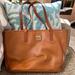 Dooney & Bourke Bags | Dooney And Bourke Pebble Leather Tote | Color: Brown | Size: 10” H 4.25” W 16” L