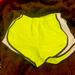 Nike Shorts | Nike Dri Fit Neon Yellow Running Shorts | Color: Yellow | Size: Xs