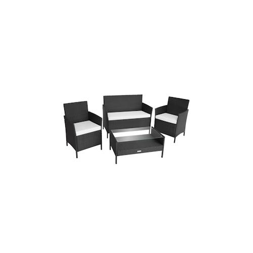 Rattan Sitzgruppe Madeira für 4 Personen