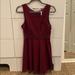 Free People Dresses | Free People Maroon Daisy Cut Out Dress! | Color: Brown/Purple | Size: 4