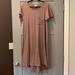 Lularoe Dresses | Lularoe Carly Dress M | Color: Brown | Size: M