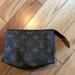 Louis Vuitton Bags | Authentic Louis Vuitton Small Cosmetic Case | Color: Black | Size: Os