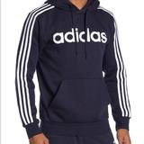 Adidas Shirts | Adidas Essentials 3-Stripes Pullover Hoodie | Color: Black | Size: M
