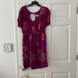 Anthropologie Dresses | Anthropologie Silk Dress | Color: Purple | Size: 10