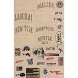 Brandy Melville Accessories | Brandy Melville 32 Sticker Pack | Color: Tan/Cream | Size: Os