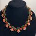 J. Crew Jewelry | J Crew Floral Statement Necklace - Nwot | Color: Black | Size: Os