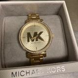 Michael Kors Accessories | Michael Kors Watch Trade For Fitbit / Apple Watch | Color: Tan | Size: Os