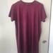 Brandy Melville Dresses | Brandy Melville Velvet T-Shirt Dress | Color: Purple | Size: Os