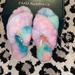 Anthropologie Shoes | Emu Anthropologie Tie-Dye Mayberry Slippers | Color: Pink/White | Size: 7