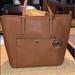 Michael Kors Bags | Michael Kors Medium Jet Set Pocket Tote Bag | Color: Brown | Size: Medium