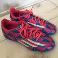 Adidas Shoes | Adidas Indoor Cleats | Color: Red/Pink | Size: 4.5bb