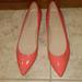 J. Crew Shoes | J Crew Flats Coral Leather 8.5 | Color: Tan/Brown | Size: 8.5