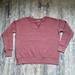 American Eagle Outfitters Tops | American Eagle Reverse Style Sweatshirt | Color: Pink | Size: S