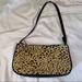 Brandy Melville Bags | Brandy Melville Cheetah Print Shoulder Bag | Color: White/Silver | Size: Os