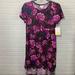 Lularoe Dresses | Lularoe Nwt Carly High Low Dress -Size Xxs | Color: Black | Size: Xxs