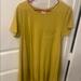 Lularoe Dresses | Lularoe Carly Dress | Color: Gold/Brown | Size: S