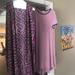 Lularoe Dresses | Lularoe Carly And Joy | Color: Black/Purple | Size: M