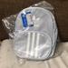 Adidas Bags | Adidas Mini Backpack | Color: White/Gray | Size: Os