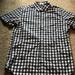 J. Crew Shirts | J Crew Short-Sleeved Gingham Shirt (X-Small) | Color: Black | Size: Xs