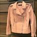 Zara Jackets & Coats | Blush Color Zara Faux Leather Jacket Small | Color: Brown/Tan | Size: S