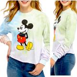 Disney Tops | Disney’s Mickey Mouse Tie Dye Skimmer Shirt S M L | Color: Silver | Size: Various