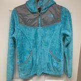 The North Face Jackets & Coats | Girls’ Hoodie Fleece The North Face Zipper Jacket | Color: Blue | Size: Lg