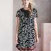 Anthropologie Dresses | Anthropologie Floreat Dress | Color: Gray/White | Size: L