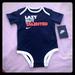 Nike One Pieces | 0-3 Months Nike Baby Bodysuit Romper Onesie | Color: Black | Size: 0-3mb