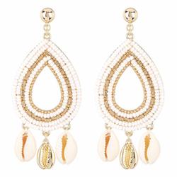 Rebecca Minkoff Jewelry | New Rebecca Minkoff Beaded Chandelier Earrings | Color: Silver | Size: Os