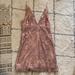 Free People Dresses | Free People Sparkles Cocktail Dress | Color: Brown | Size: 4