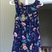 Anthropologie Dresses | Anthropologie Floral Dress | Color: Purple/Black | Size: 2