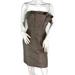 J. Crew Dresses | Jcrew Mika Dress Taffeta Strapless Dress | Color: Brown/Black | Size: 14