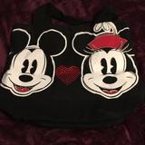 Disney Bags | Minnie & Mickey Sweetheart Tote | Color: Black | Size: Os