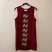 Jessica Simpson Dresses | Jessica Simpson Burgundy Dress Size 10 | Color: Brown/Black | Size: 10