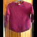 J. Crew Sweaters | J Crew Crew Neck Sweater. Size Small | Color: Purple | Size: S