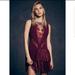 Free People Dresses | Free People Rich Berry Dress | Color: Silver | Size: 10