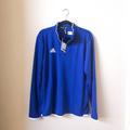 Adidas Jackets & Coats | $65 Nwt Mens Adidas Quarter Zip 1/4 Gym Jacket | Color: Blue/Purple | Size: Various