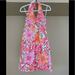 Lilly Pulitzer Dresses | Lilly Pulitzer Halter Dress | Color: Pink/Red | Size: 6