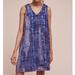 Anthropologie Dresses | Anthropologie Eri + Ali Abernathie Velvet Dress 0 | Color: Purple/Blue | Size: 0