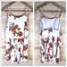 Free People Dresses | Free People Xsmall Flower Romper | Color: Silver | Size: Xs