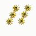 J. Crew Jewelry | J.Crew Colorblock Flower Earrings Nwt | Color: Silver | Size: Os